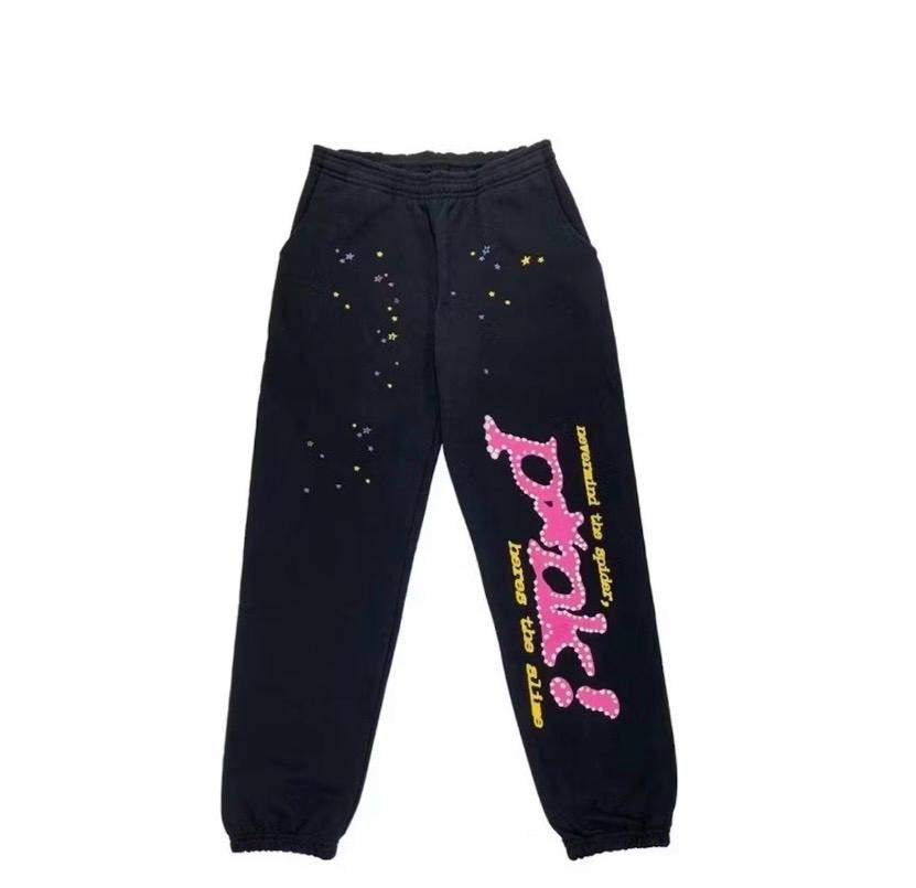 Sp5der P*nk Pants 'Black'